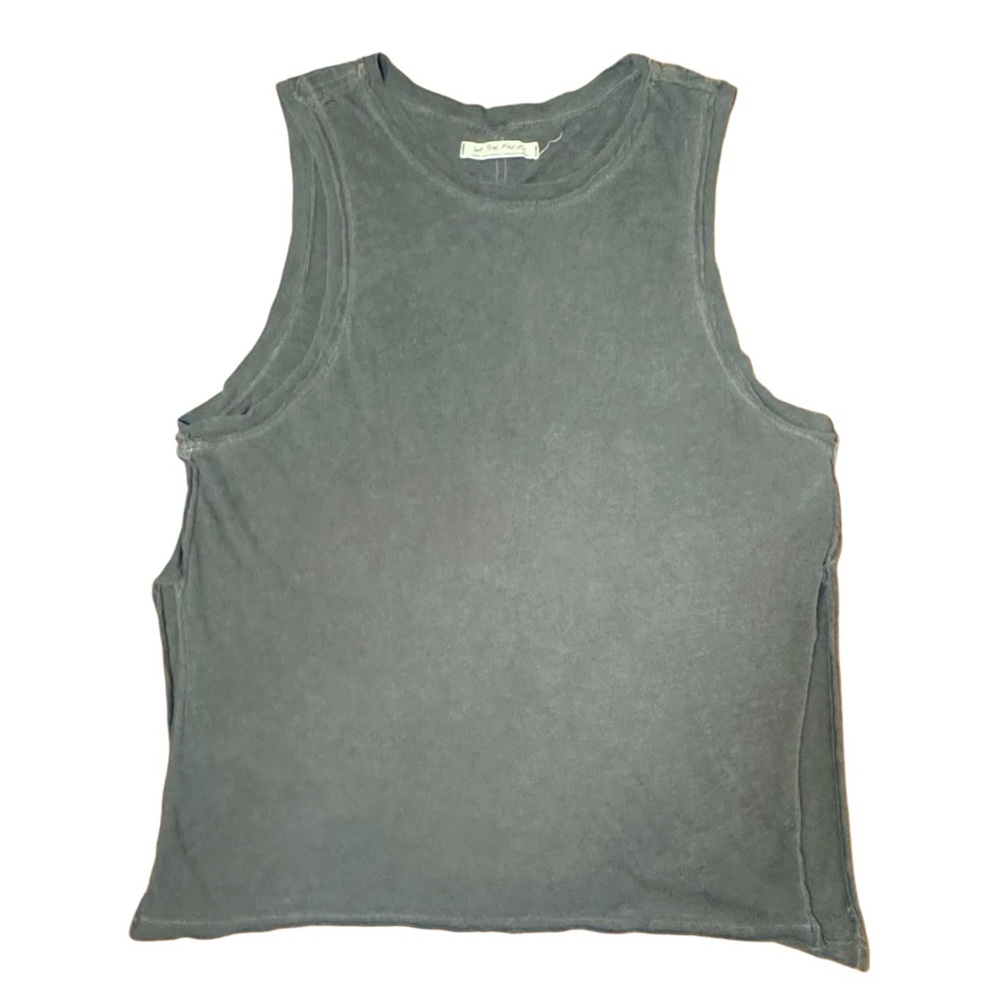We the Free Oversized Gray Tunic Tank Top Women’s Size L